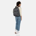 Eastpak Out Of Office Black Denim LTZJ116 Backpacks - Image 3