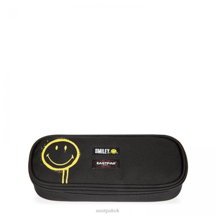 eastpak_oval_single_smiley_graffiti_black_ltzj339_accessories.jpg Eastpak Oval Single Smiley Graffiti Black LTZJ339 Accessories - Image 1