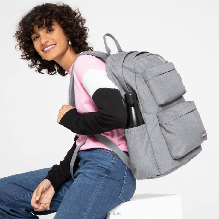 eastpak_padded_double_sunday_grey_ltzj81_backpacks.jpg Eastpak Padded Double Sunday Grey LTZJ81 Backpacks - Image 1