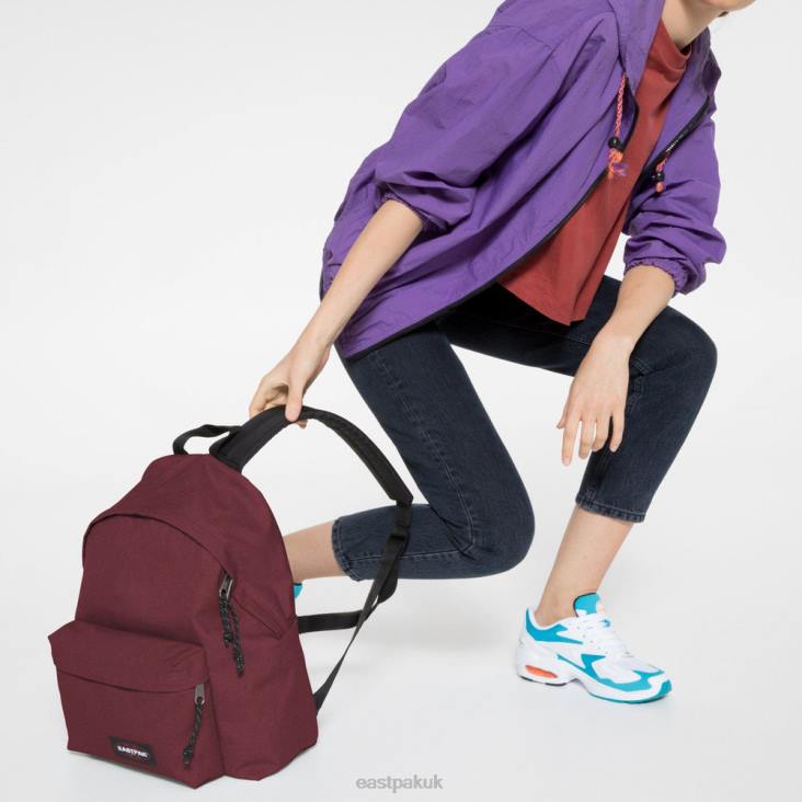 eastpak_padded_pakr_crafty_wine_ltzj102_backpacks.jpg Eastpak Padded Pak'r Crafty Wine LTZJ102 Backpacks - Image 1
