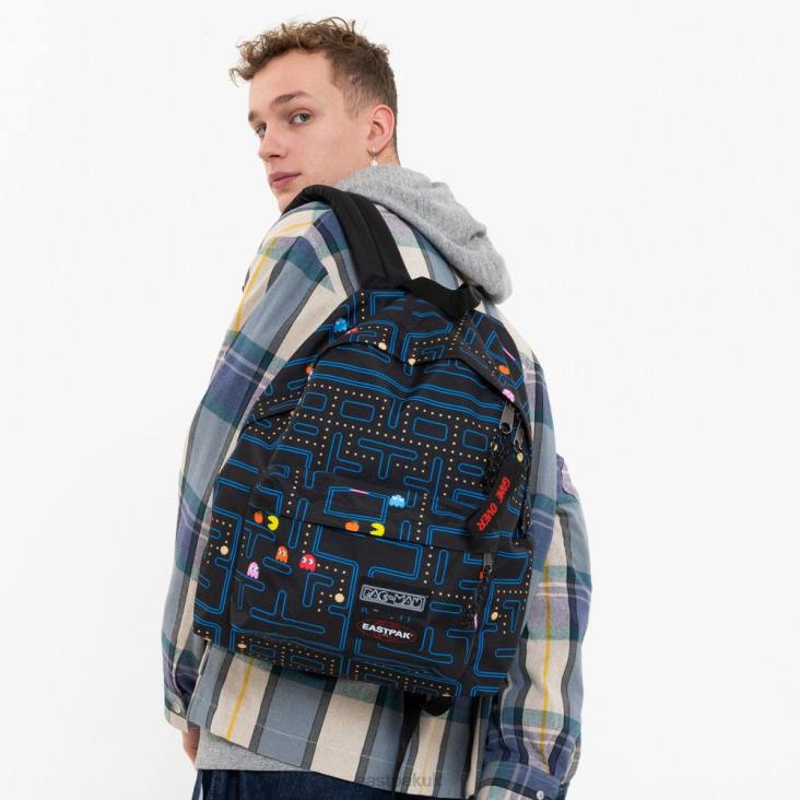 eastpak_padded_pakr_pac_man_pacman_maze_ltzj2_backpacks.jpg Eastpak Padded Pak'r PAC-MAN Pacman Maze LTZJ2 Backpacks - Image 1
