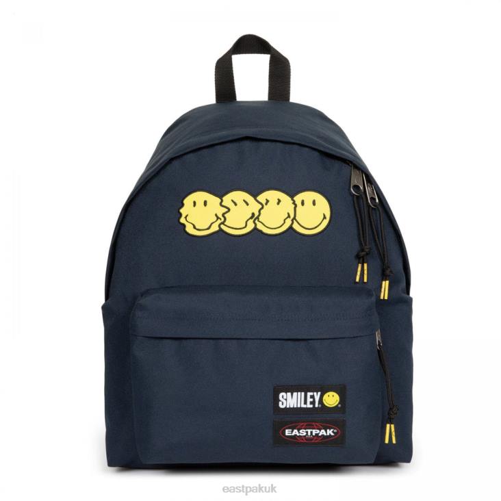 eastpak_padded_pakr_smiley_patch_mar_ltzj6_backpacks.jpg Eastpak Padded Pak'r Smiley Patch mar LTZJ6 Backpacks - Image 1