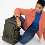 Eastpak Tecum L CNNCT Khaki LTZJ151 Backpacks - Image 5