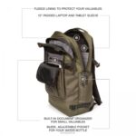 Eastpak Tecum L CNNCT Khaki LTZJ151 Backpacks - Image 7