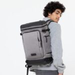 Eastpak Tecum Top CNNCT Light Grey LTZJ174 Backpacks - Image 8