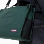 Eastpak Telfar Shopper M Green LTZJ284 Shoulder Bags - Image 11