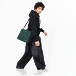 Eastpak Telfar Shopper M Green LTZJ284 Shoulder Bags - Image 12