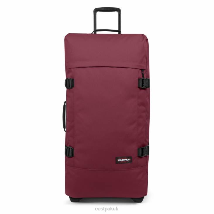 eastpak_tranverz_l_bushy_burgundy_ltzj227_luggage.jpg Eastpak Tranverz L Bushy Burgundy LTZJ227 Luggage - Image 1