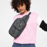 Eastpak Bumbag Double Black Denim LTZJ297 Bags