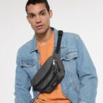 Eastpak Doggy Bag Black Denim Ultra Marine LTZJ299 Bags