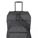 Eastpak Double Tranverz M Black Denim LTZJ220 Luggage - Image 6