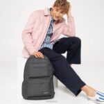 Eastpak Padded Double Black Denim LTZJ80 Backpacks