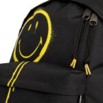 Eastpak Padded Pak'r Smiley Graffiti Black LTZJ3 Backpacks - Image 4