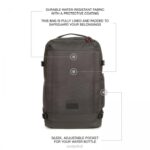 Eastpak Tecum M CNNCT Accent Grey LTZJ147 Backpacks - Image 4