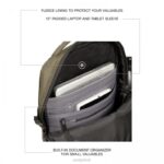 Eastpak Tecum M CNNCT Khaki LTZJ149 Backpacks - Image 7