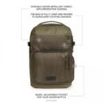 Eastpak Tecum S CNNCT Khaki LTZJ163 Backpacks - Image 9