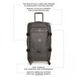 Eastpak Trans4 CNNCT L Accent Grey LTZJ205 Luggage - Image 5