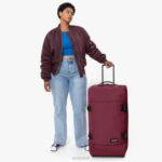 Eastpak Tranverz L Bushy Burgundy LTZJ227 Luggage - Image 7