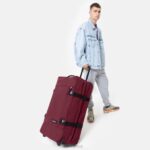 Eastpak Tranverz L Bushy Burgundy LTZJ227 Luggage - Image 8
